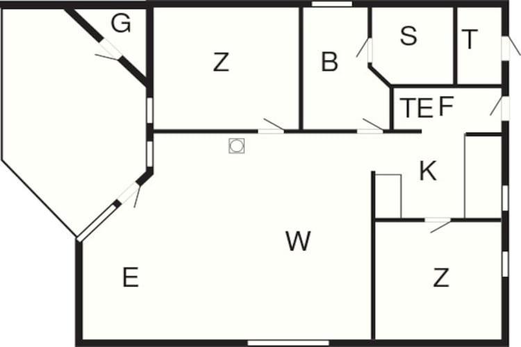 6 Person Holiday Home In グレーミッツ エクステリア 写真